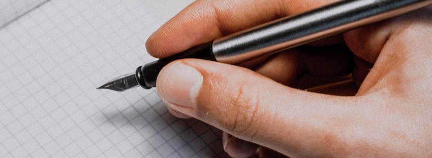 Imagen de firma de un documento